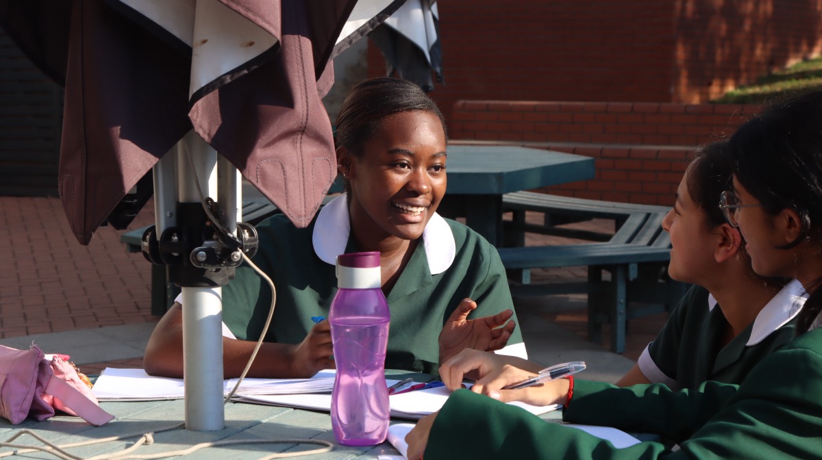 Students in discussion at an Arché Africa workshop
